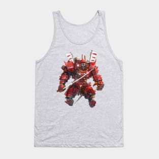 RED SAMURAI Tank Top